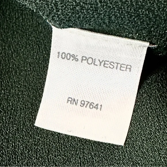 J Jill Pine Green Crepe Blouse S - Picture 6 of 7